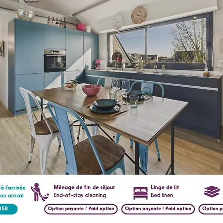 Bel Avec Balcon Pour 3 Personnes * Fouesnant